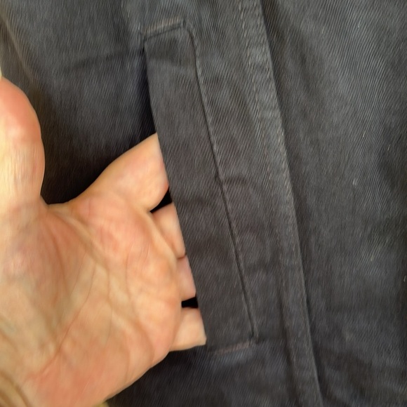 Hot Leathers Men's Black Denim Vest - Picture 5 of 11